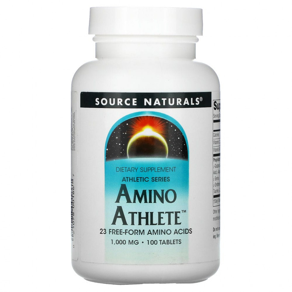 Source Naturals, Athletic Series, Amino Athlete,  , 1000 , 100     -     , -, 