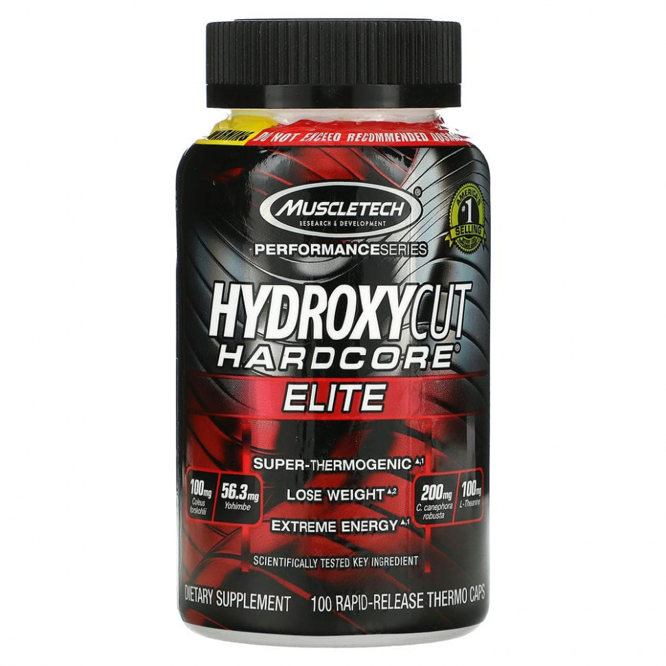  Hydroxycut,  Performance, Hydroxycut Hardcore, Elite, 100        -     , -, 