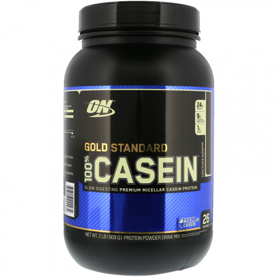  Optimum Nutrition, Gold Standard 100% Casein,     , 909  (2 )    -     , -, 