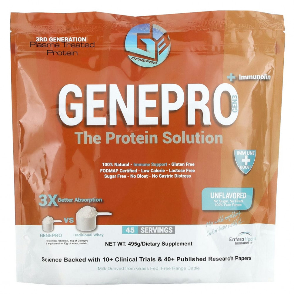  GENEPRO, The Protein Solution + Immunolin,  , 495     -     , -, 