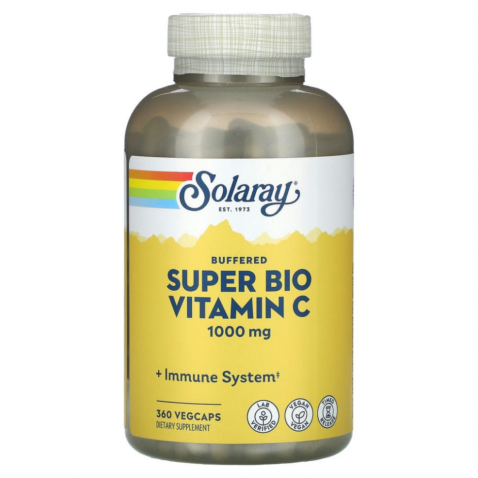  Solaray, Super Bio Vitamin C,   , 500 , 360      -     , -, 