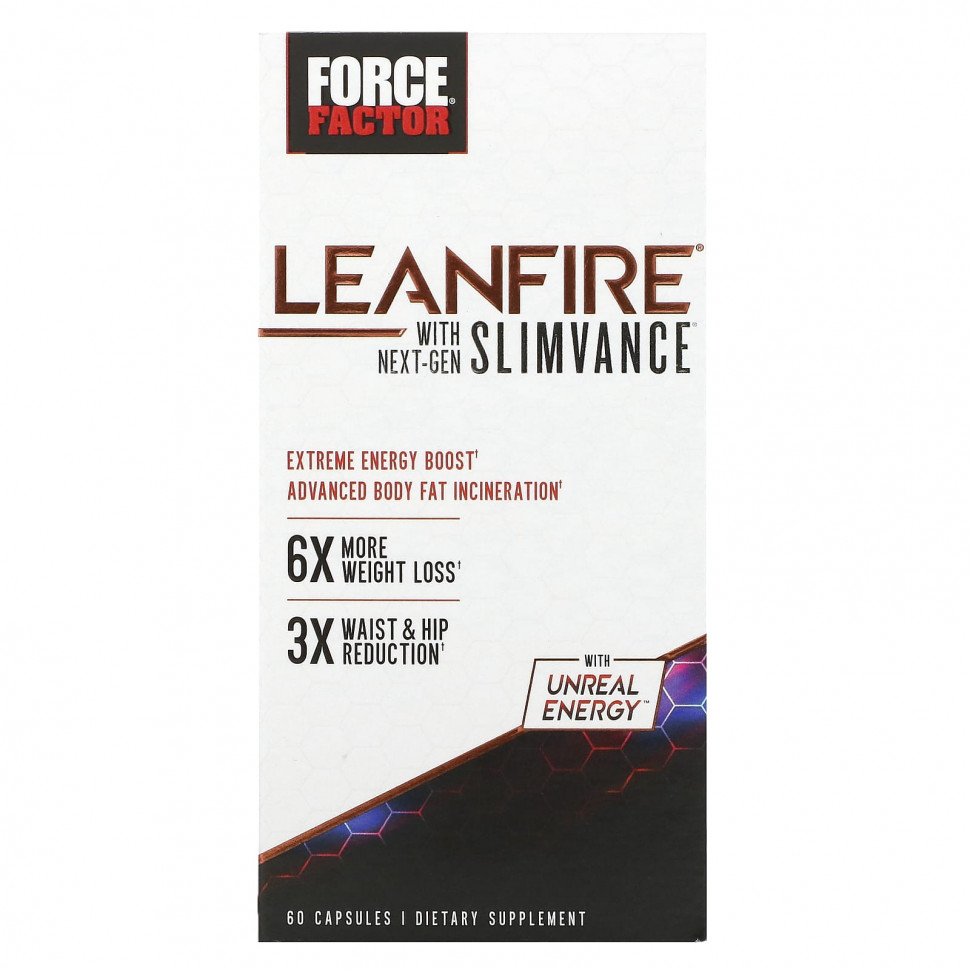  Force Factor, LeanFire   Slimvance  , 60     -     , -, 