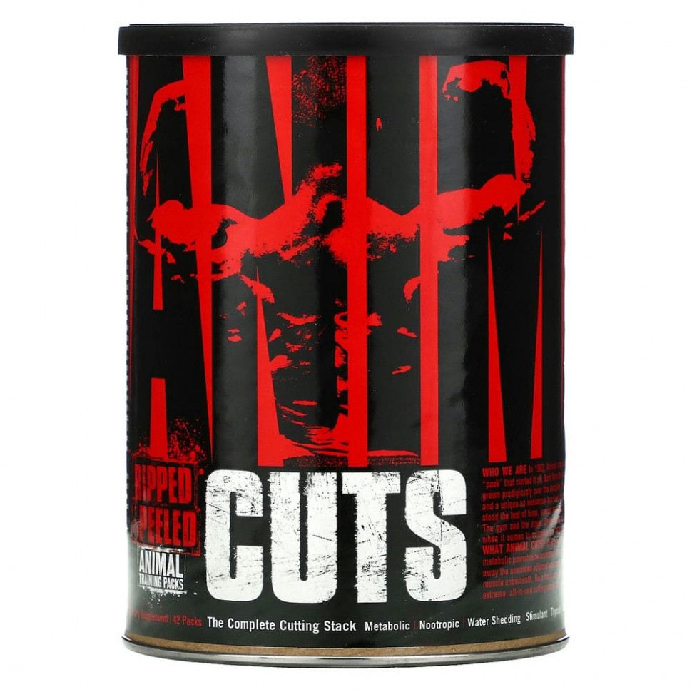 Universal Nutrition, Animal Cuts, Ripped & Peeled,    , 42     -     , -, 