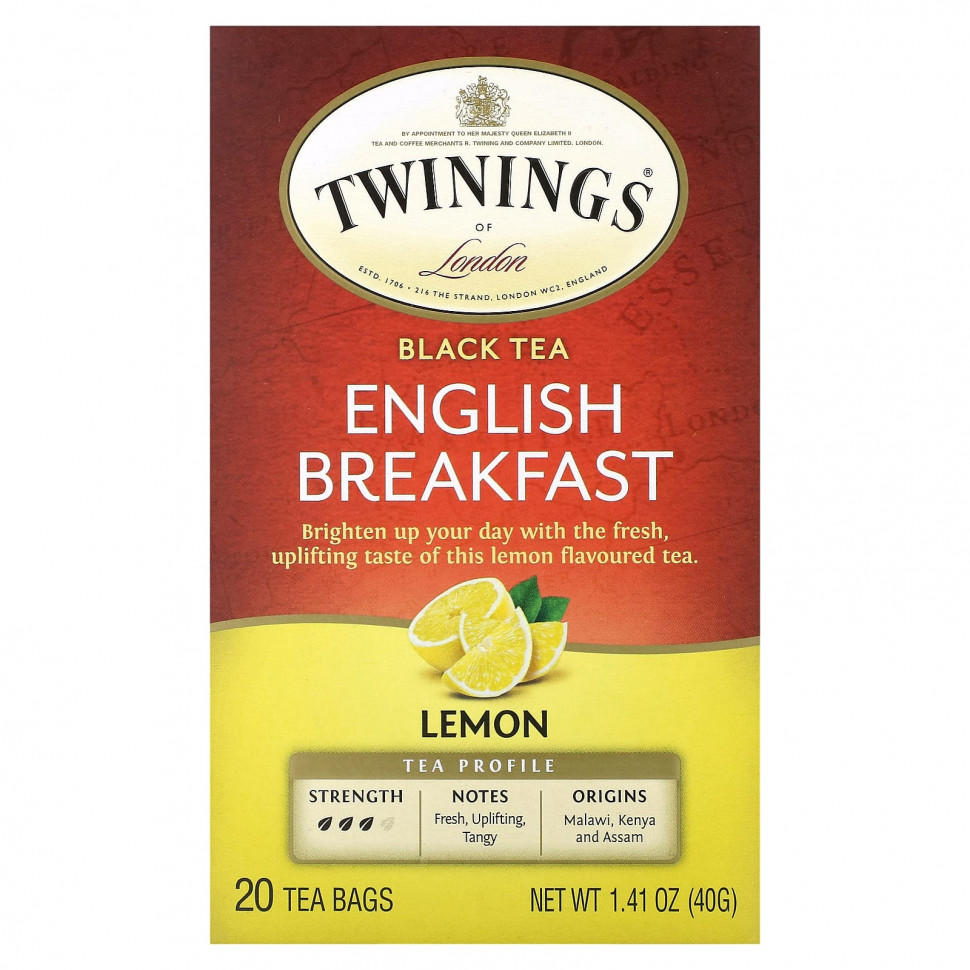  Twinings, English Breakfast,  , , 20   40  (1,41 )    -     , -, 
