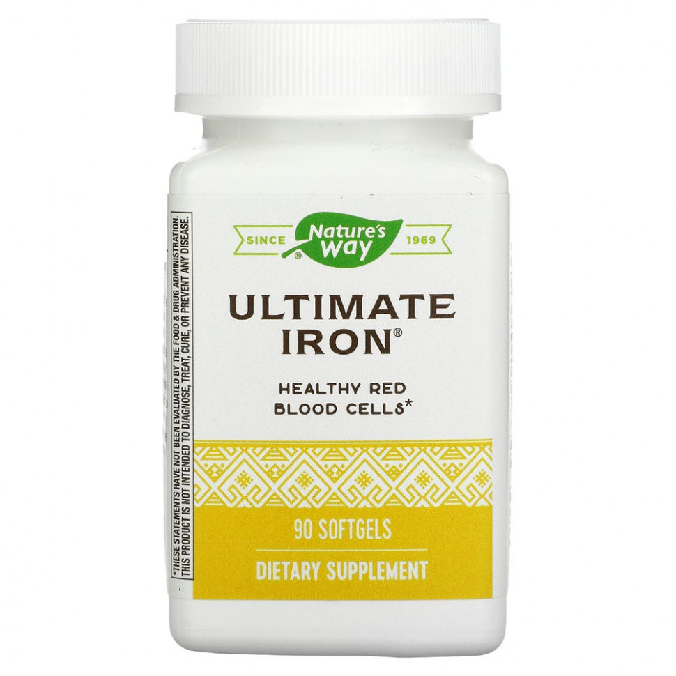  Nature's Way, Ultimate Iron, 90      -     , -, 