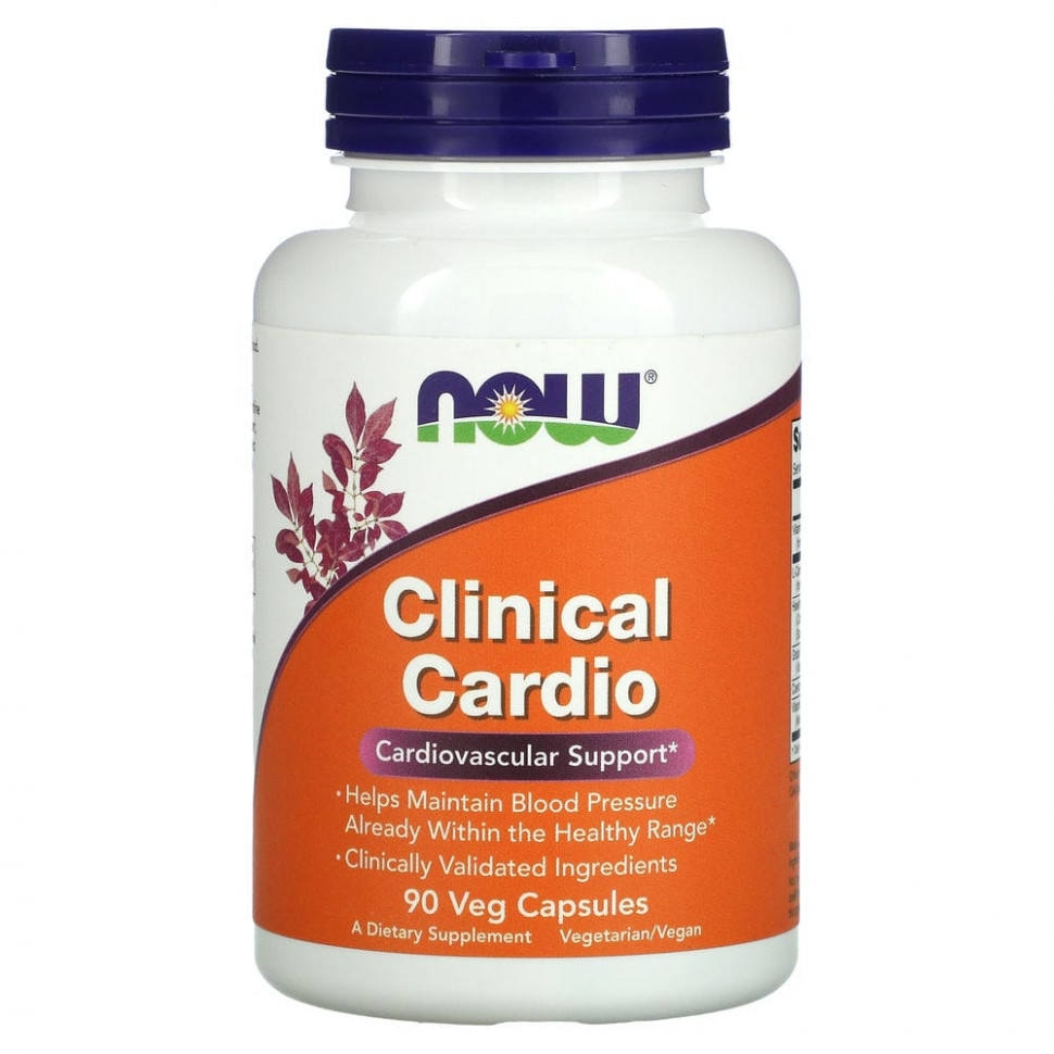  NOW Foods, Clinical Cardio,  - , 90      -     , -, 