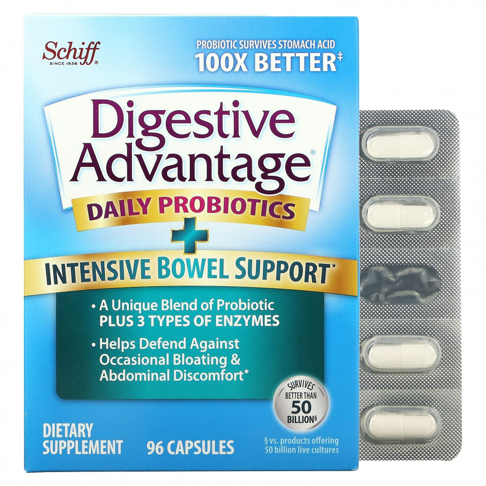  Schiff, Digestive Advantage,    ,    , 96     -     , -, 
