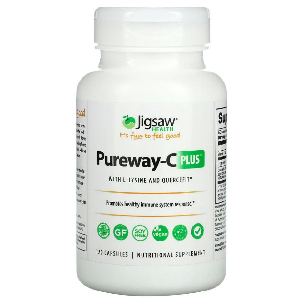 ������ ������ Jigsaw Health, Pureway-C Plus � L-������� � Quercefit, 120 ������  IHerb (������) ����