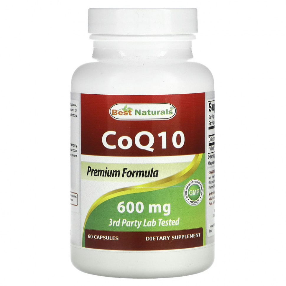  Best Naturals, CoQ10, 600 , 60     -     , -, 