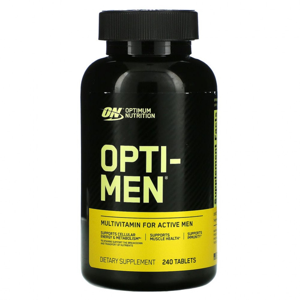  Optimum Nutrition, Opti-Men, 240     -     , -, 