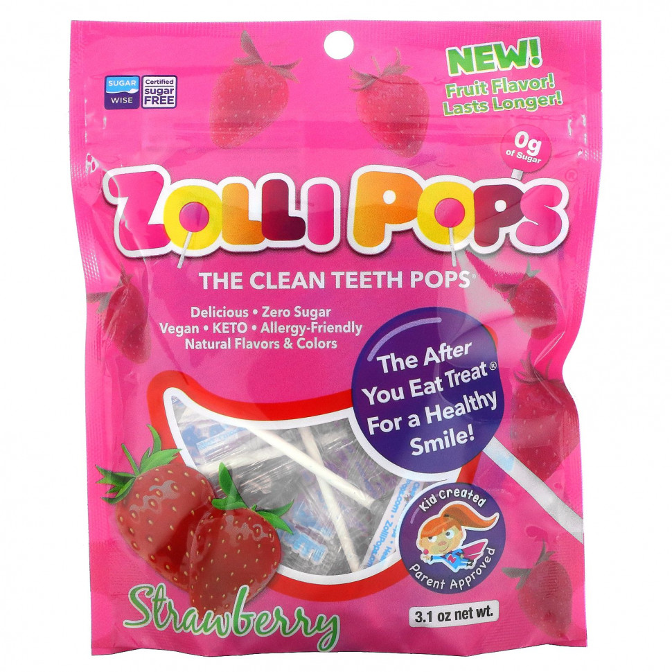  Zollipops, The Clean Teeth Pops, ZolliPops,    , 15 ., 88  (3,1 )    -     , -, 