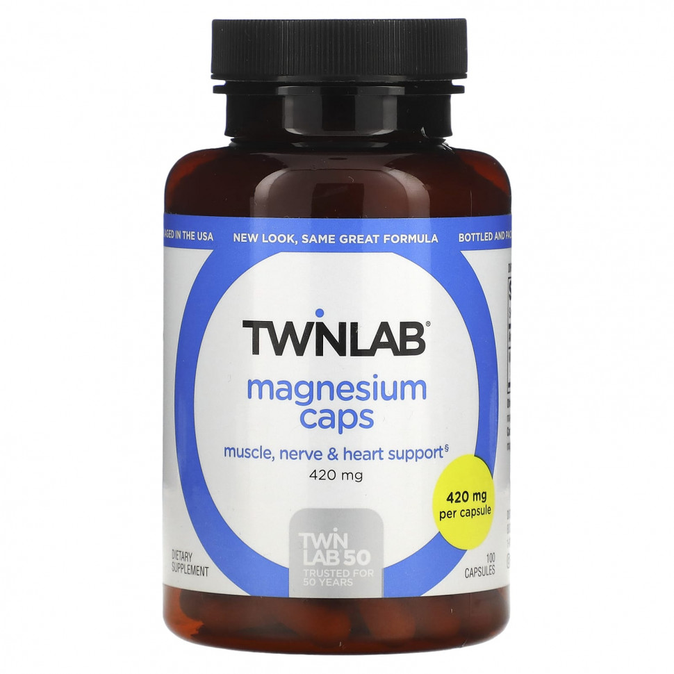 ������ ������ Twinlab, ������ � ��������, 420 ��, 100 ������  IHerb (������) ����