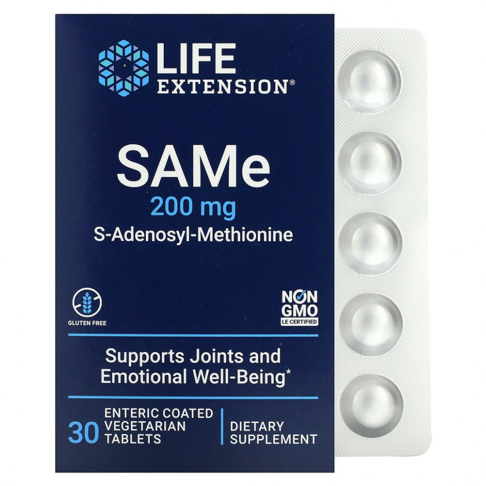  Life Extension, SAMe, S--, 200 , 30 ,       -     , -, 