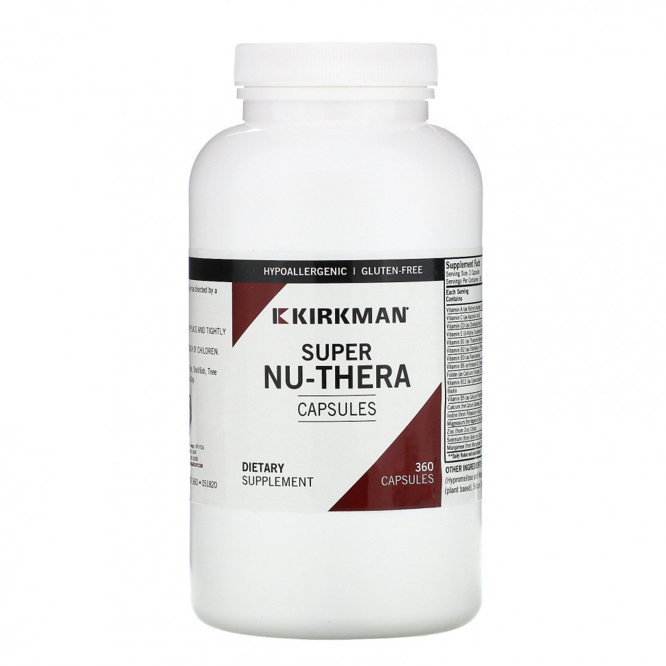 ������ ������ Kirkman Labs, Super Nu-Thera, 360 ������  IHerb (������) ����