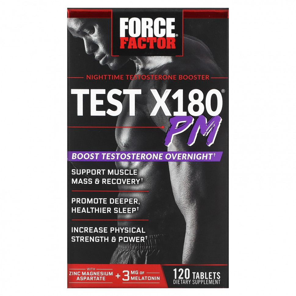  Force Factor, Test X180 PM,   , 120     -     , -, 