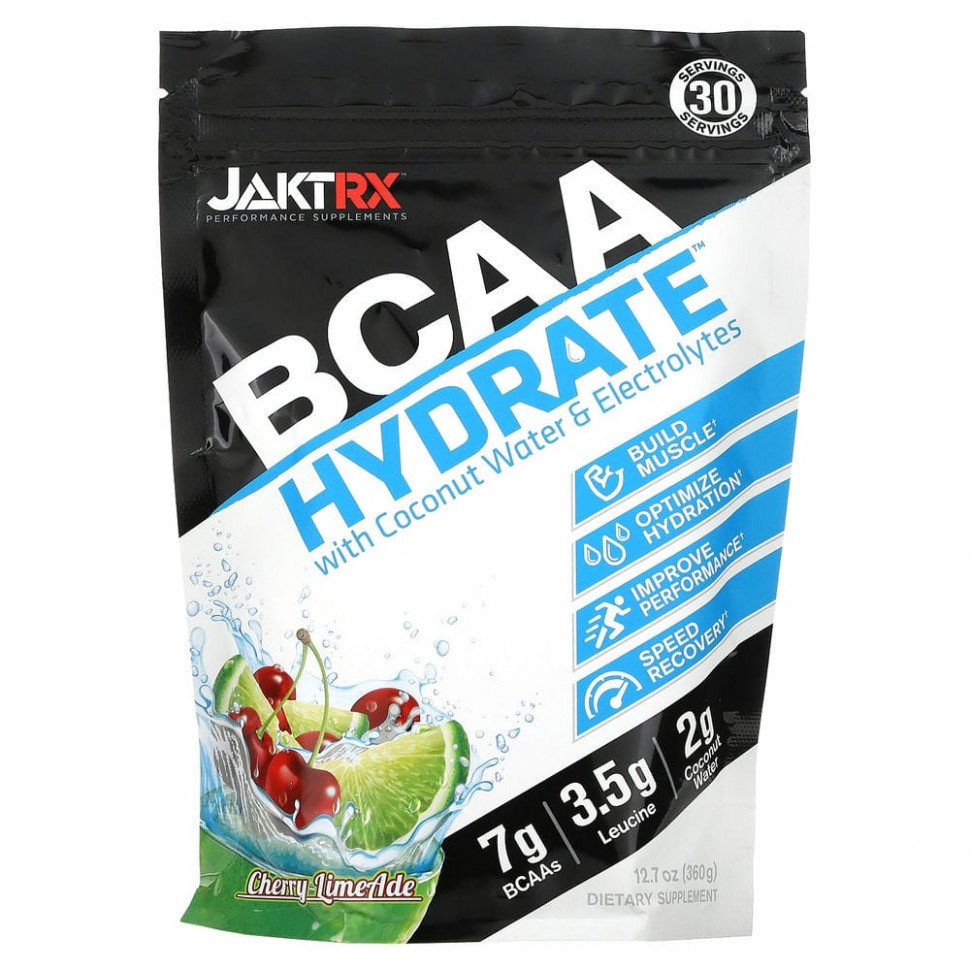  JAKTRX, BCAA Hydrate     ,  , 360 (12,7 )    -     , -, 