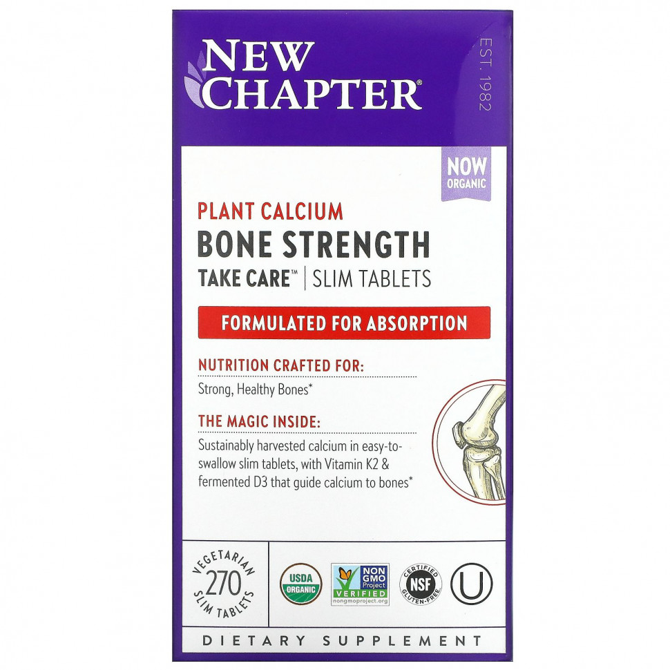  New Chapter, Bone Strength Take Care, 270       -     , -, 