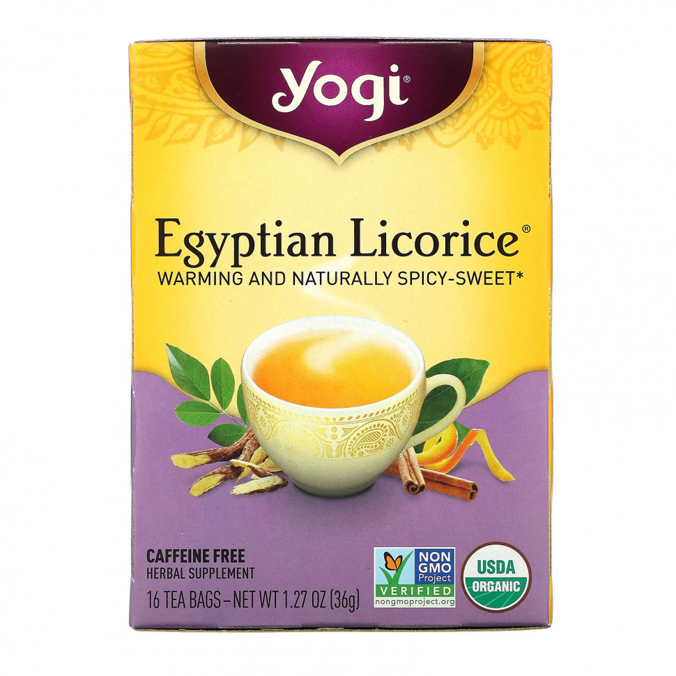  Yogi Tea, Egyptian Licorice ( ),  , 16  , 36  (1,27 )    -     , -, 