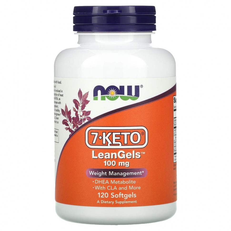  NOW Foods, 7-Keto LeanGels, 100 , 120       -     , -, 