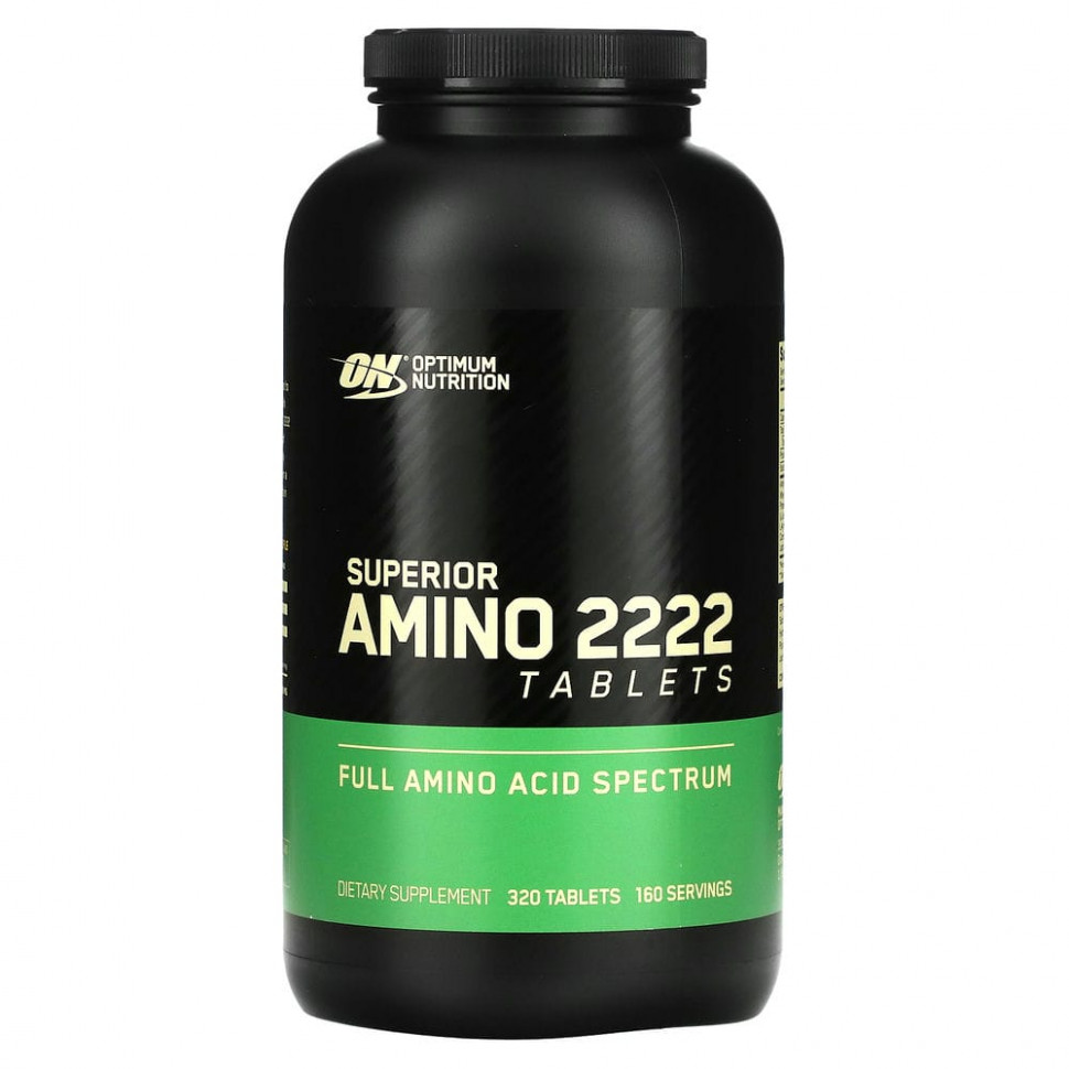 ������ ������ Optimum Nutrition, Superior Amino 2222 Tabs, 320 ��������  IHerb (������) ����