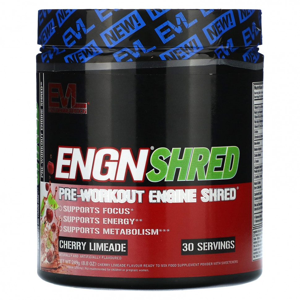  EVLution Nutrition, ENGN Shred,  ,  , 249  (8,8 )    -     , -, 