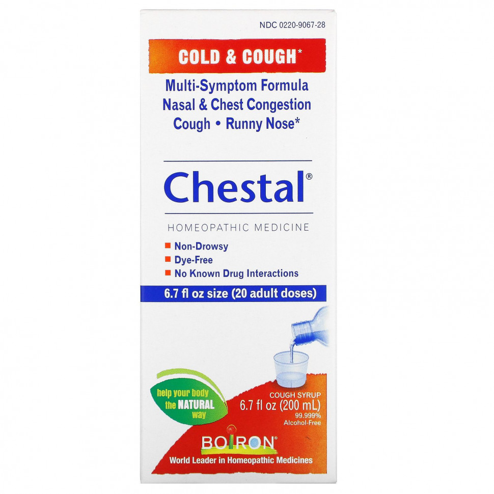 ������ ������ Boiron, Chestal, �� �������� � �����, 200 �� (6,7 ����. �����)  IHerb (������) ����