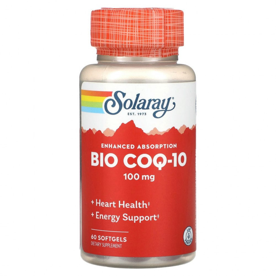  Solaray, Bio COQ-10,  , 100 , 60      -     , -, 