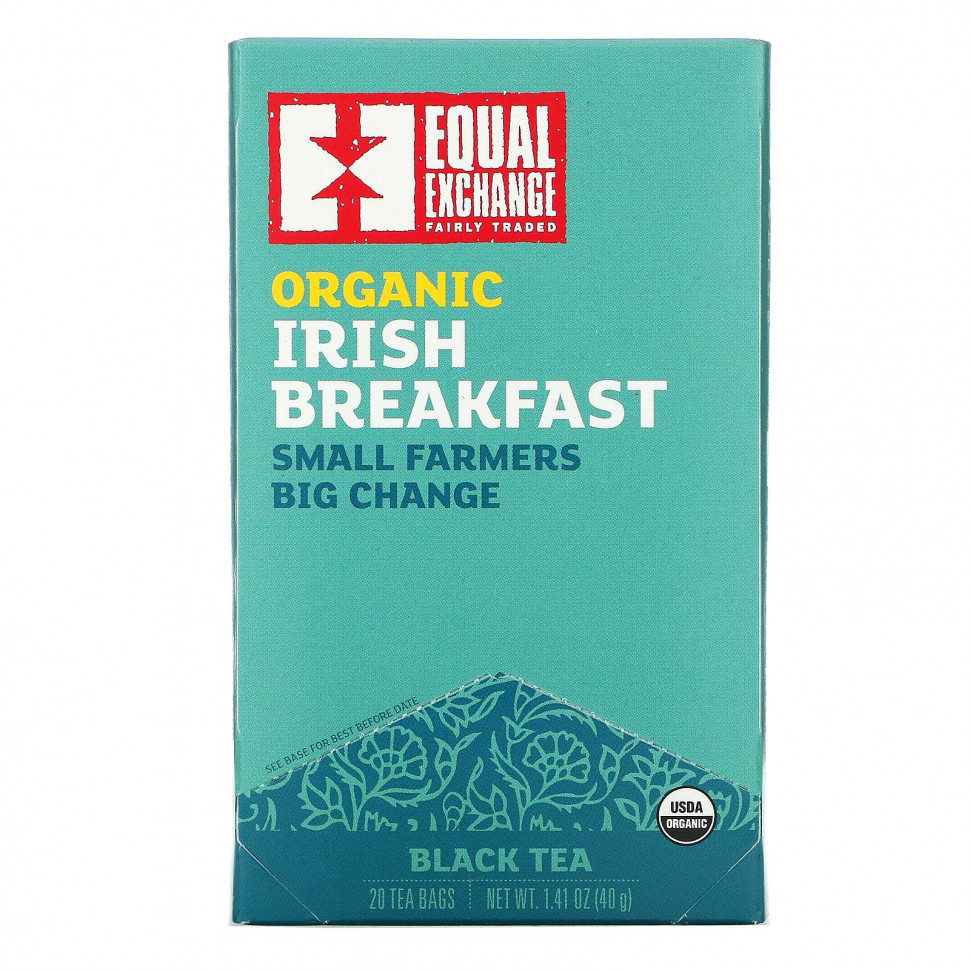  Equal Exchange, Organic Irish Breakfast,  , 20  , 40  (1,41 )    -     , -, 