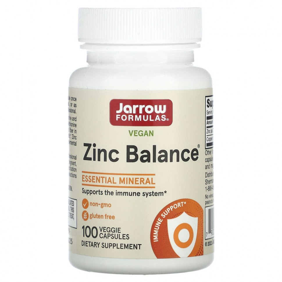 ������ ������ Jarrow Formulas, Zinc Balance, 100 �������������� ������  IHerb (������) ����