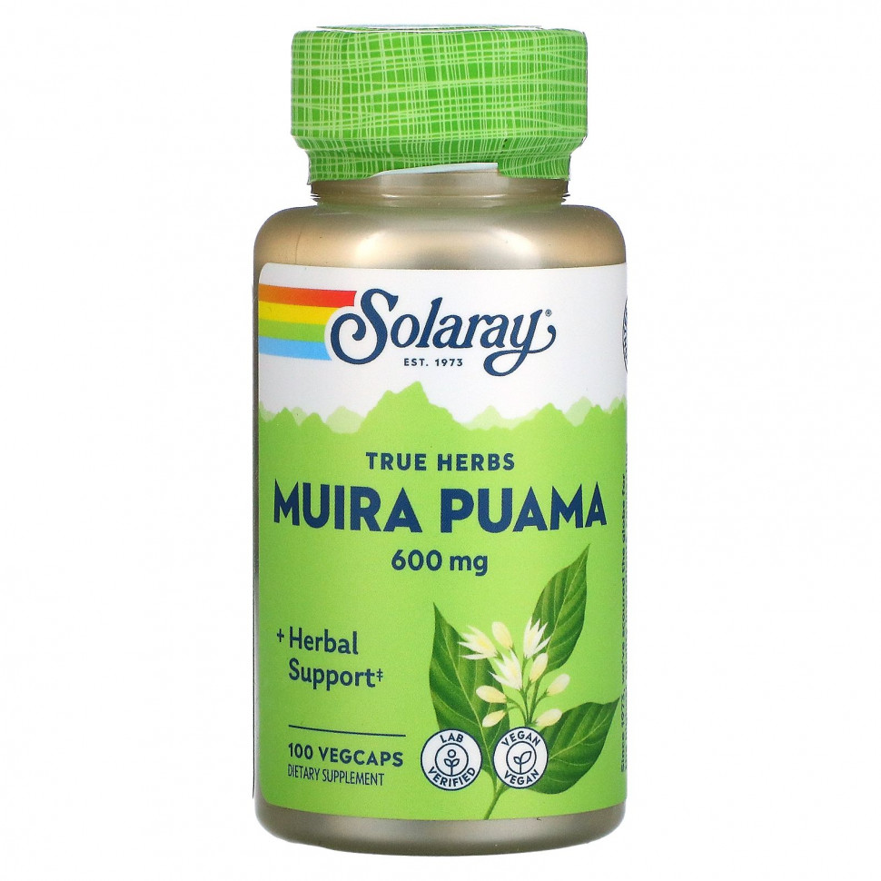 ������ ������ Solaray, ����� �����, 300 ��, 100 ������ VegCaps  IHerb (������) ����