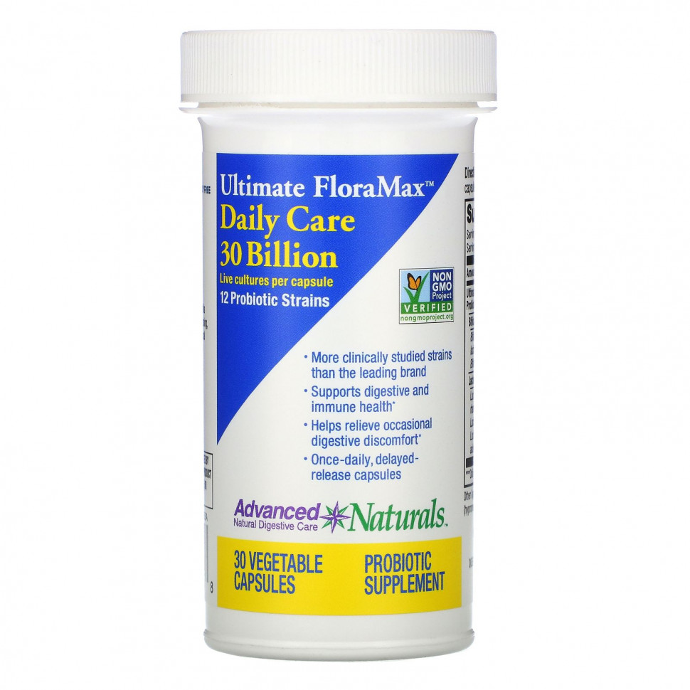  Advanced Naturals, Ultimate FloraMax,  , 30 , 30      -     , -, 