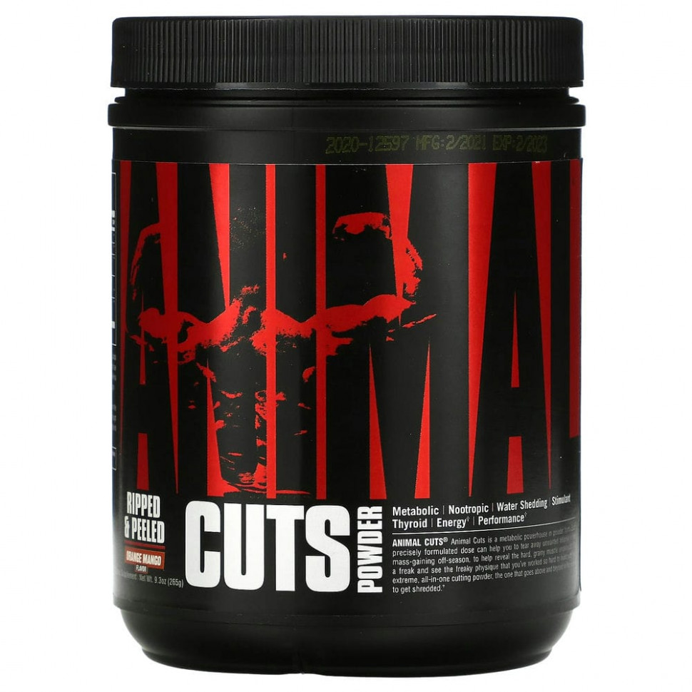  Universal Nutrition, Animal Cuts,   , 265  (9,3 )    -     , -, 