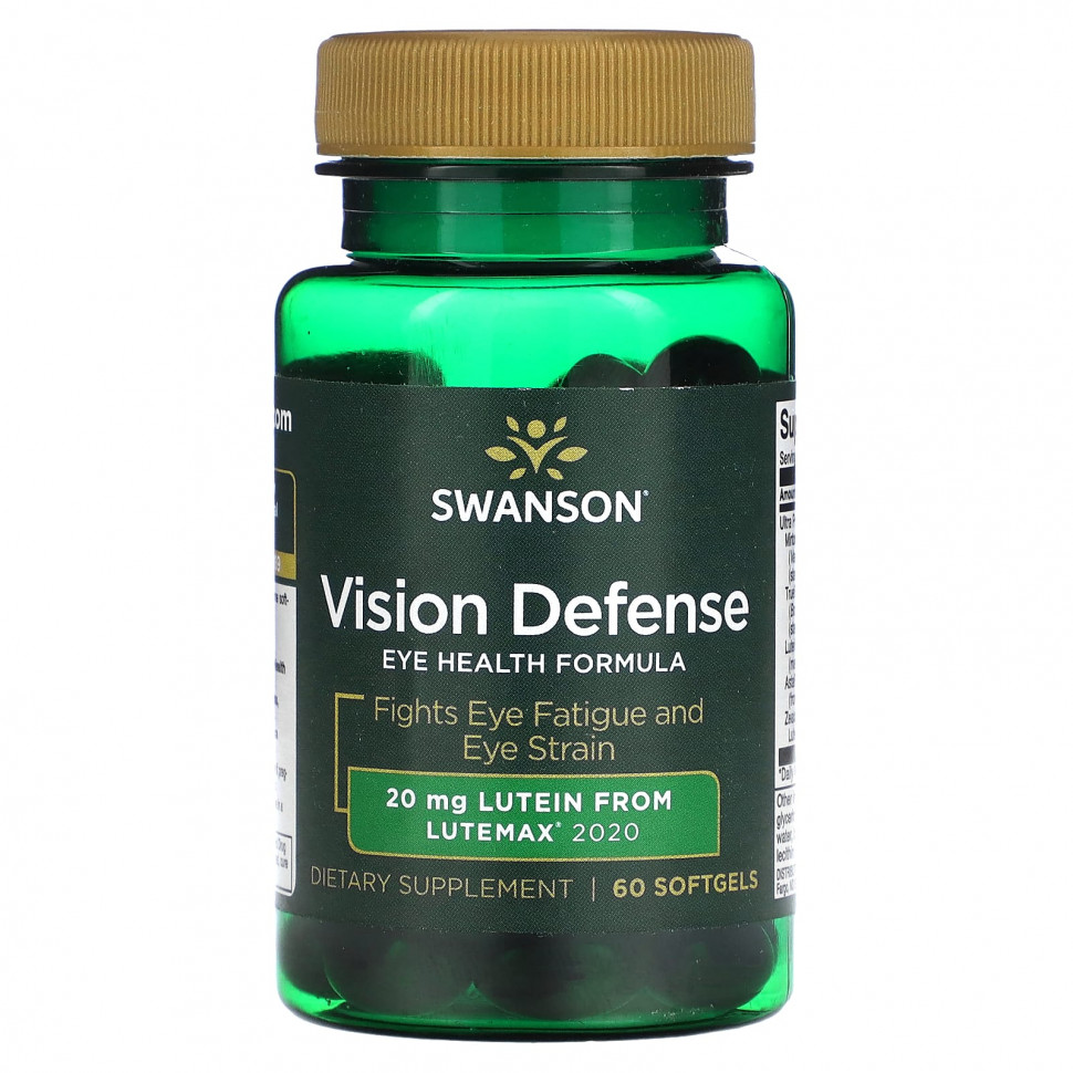 ������ ������ Swanson, Vision Defense, 60 ������ ��������  IHerb (������) ����