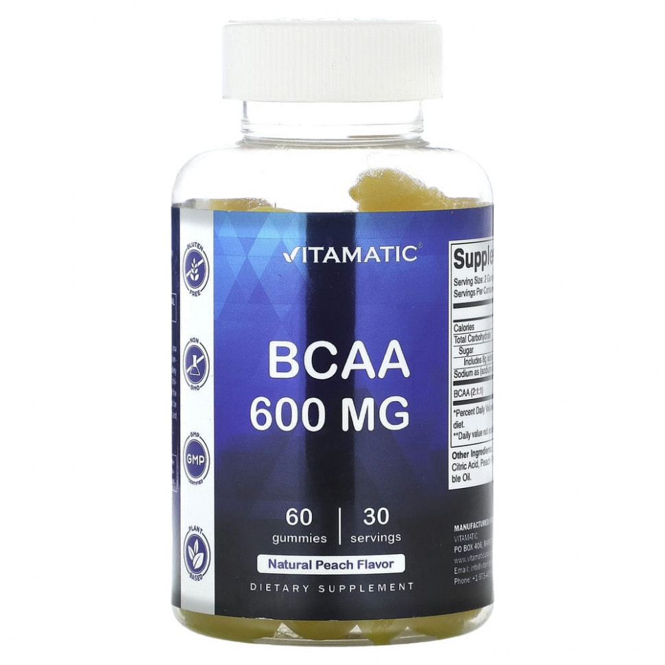  Vitamatic, BCAA,  , 300 , 60      -     , -, 