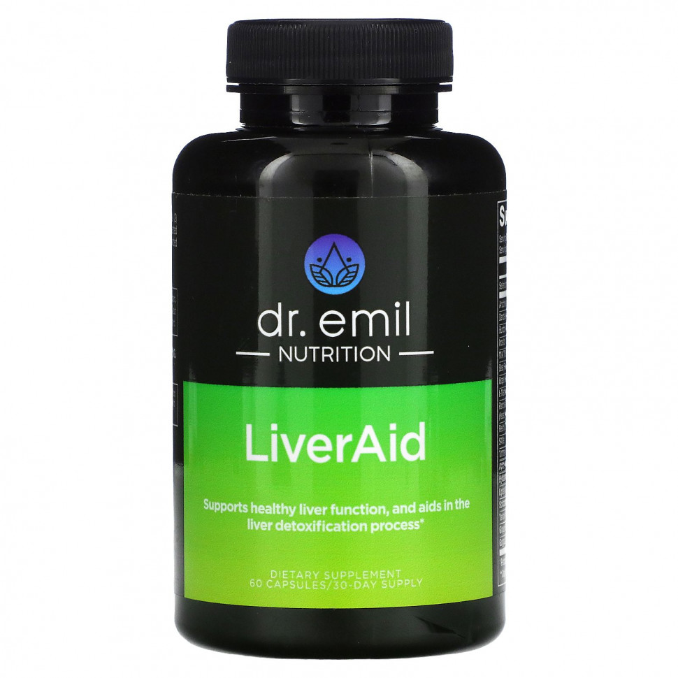 ������ ������ Dr Emil Nutrition, LiverAid, 60 ������  IHerb (������) ����