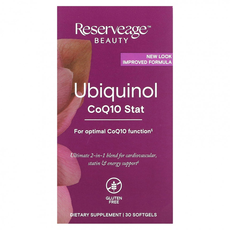  Reserveage Nutrition, , Coq10 stat, 30      -     , -, 