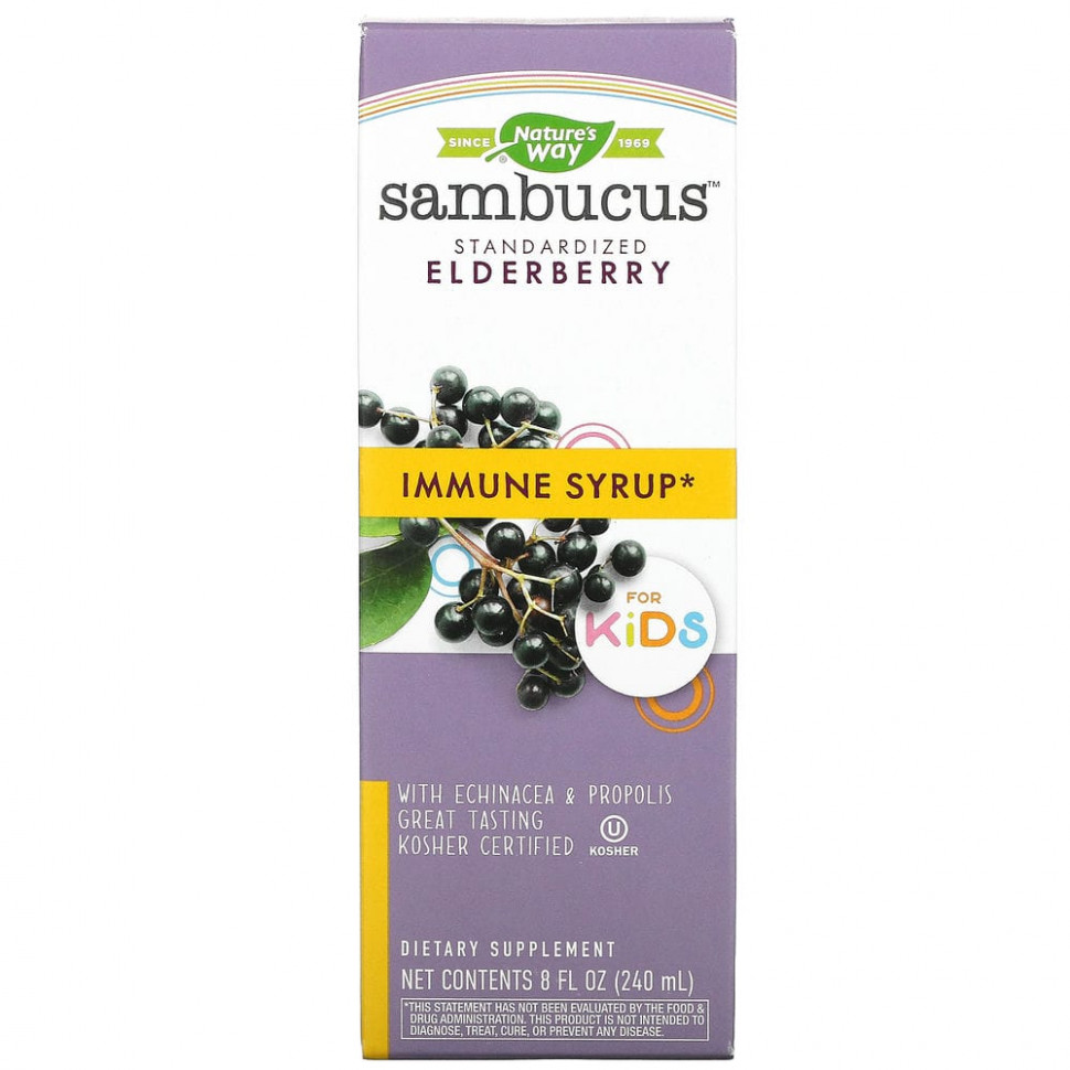  Nature's Way, Sambucus  ,   ,  , 240  (8 . )    -     , -, 