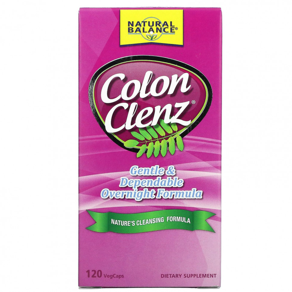  Natural Balance, Colon Clenz, 120      -     , -, 