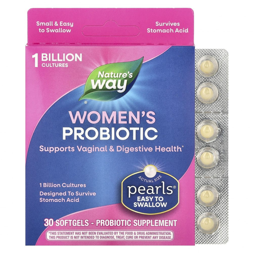  Nature's Way, Probiotic Pearls  ,     , 30       -     , -, 