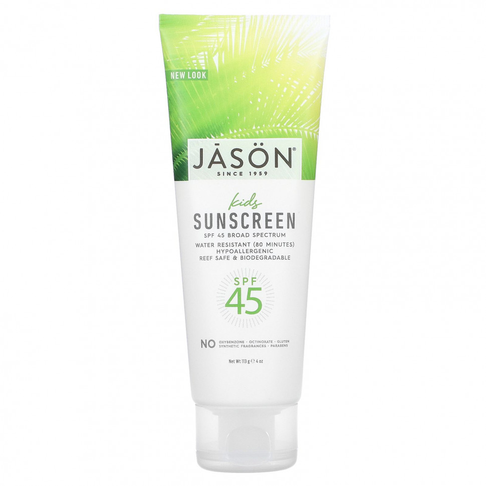  Jason Natural, Sun,   , SPF 45, 4  (113 )    -     , -, 