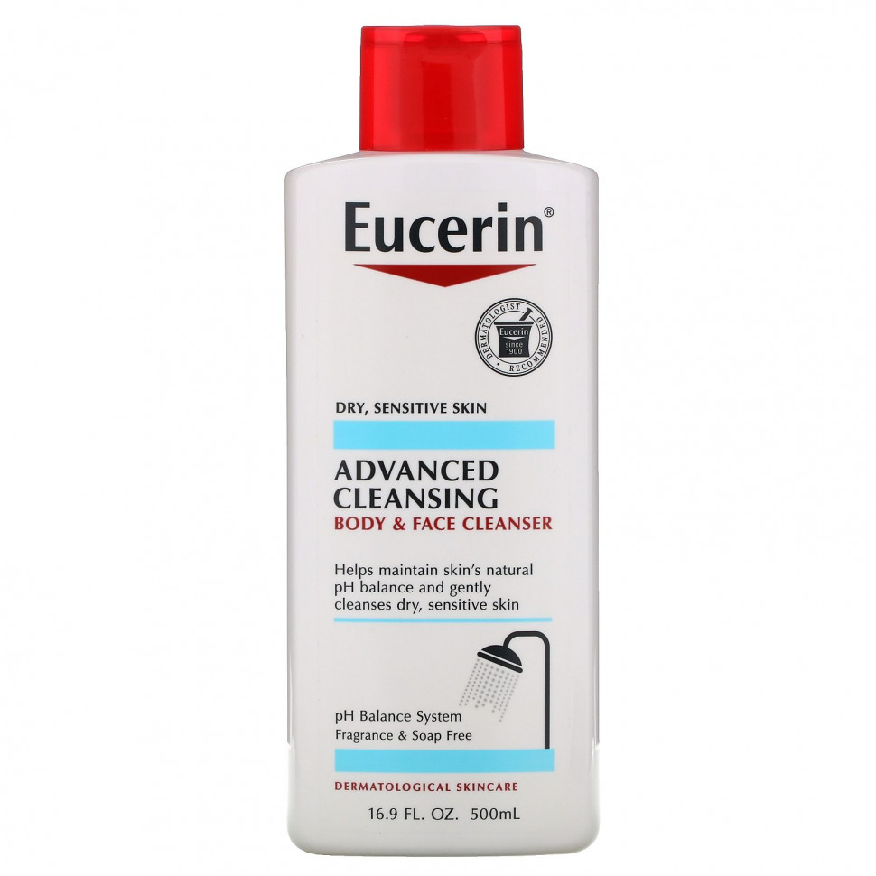  Eucerin, Advanced Cleansing,      ,  , 500  (16,9  )    -     , -, 