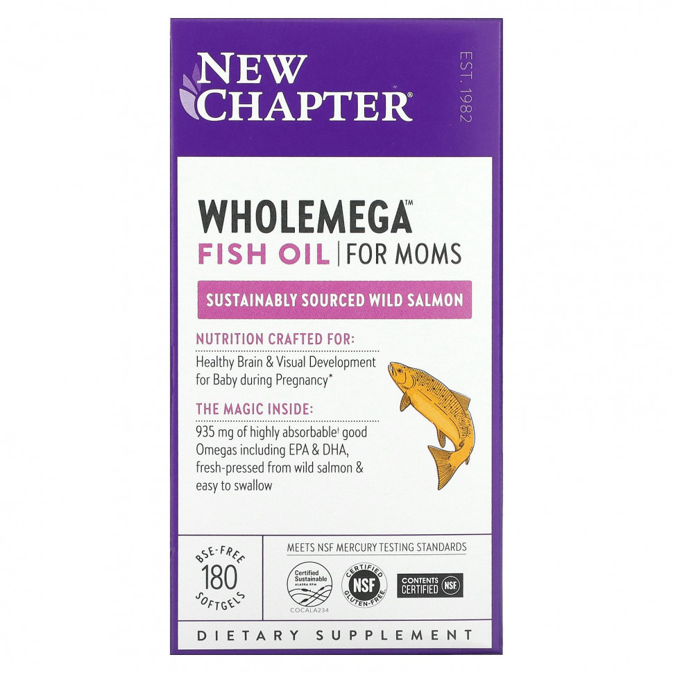  New Chapter,   Wholemega  , 180     -     , -, 