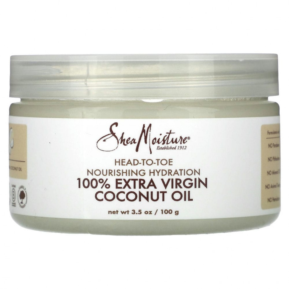   SheaMoisture,    , 100%    , 100  (3,5 )  IHerb () 