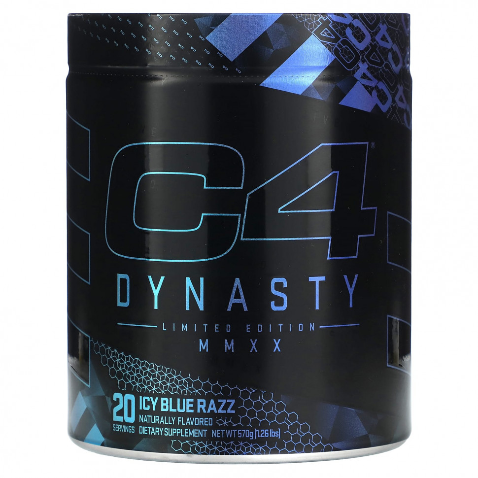 ������ ������ Cellucor, C4 Dynasty, Limited Edition MMXX, Icy Blue Razz, 570 � (1,26 �����)  IHerb (������) ����