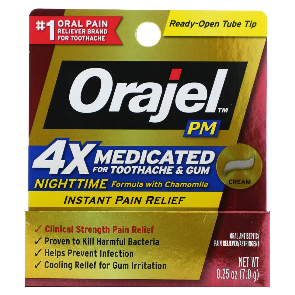  Orajel,       PM 4X, 7  (0,25 )    -     , -, 