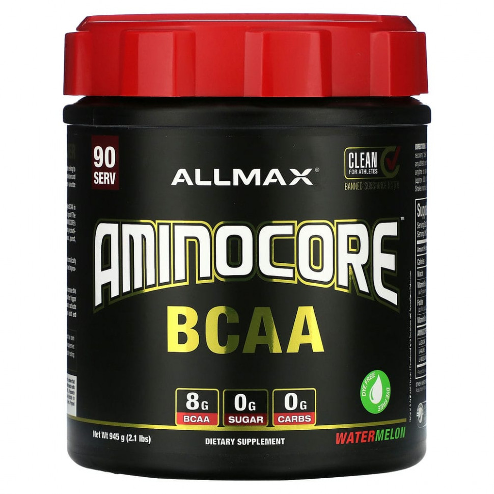  ALLMAX, AMINOCORE BCAA, , 945  (2,1 )    -     , -, 