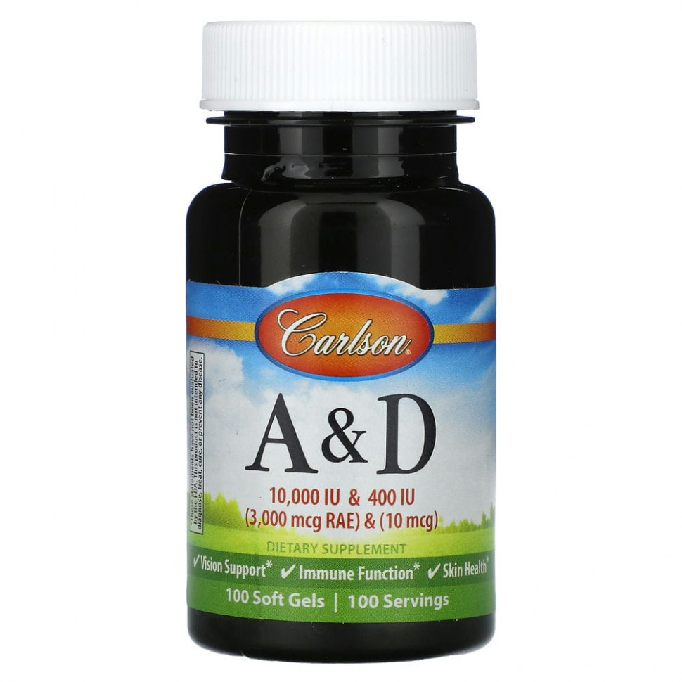 ������ ������ Carlson, A&D, 100 ������ ��������  IHerb (������) ����