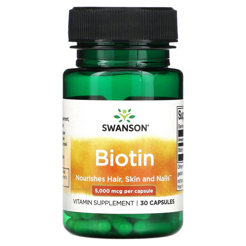 ������ ������ Swanson, ������, 5000 ���, 30 ������  IHerb (������) ����