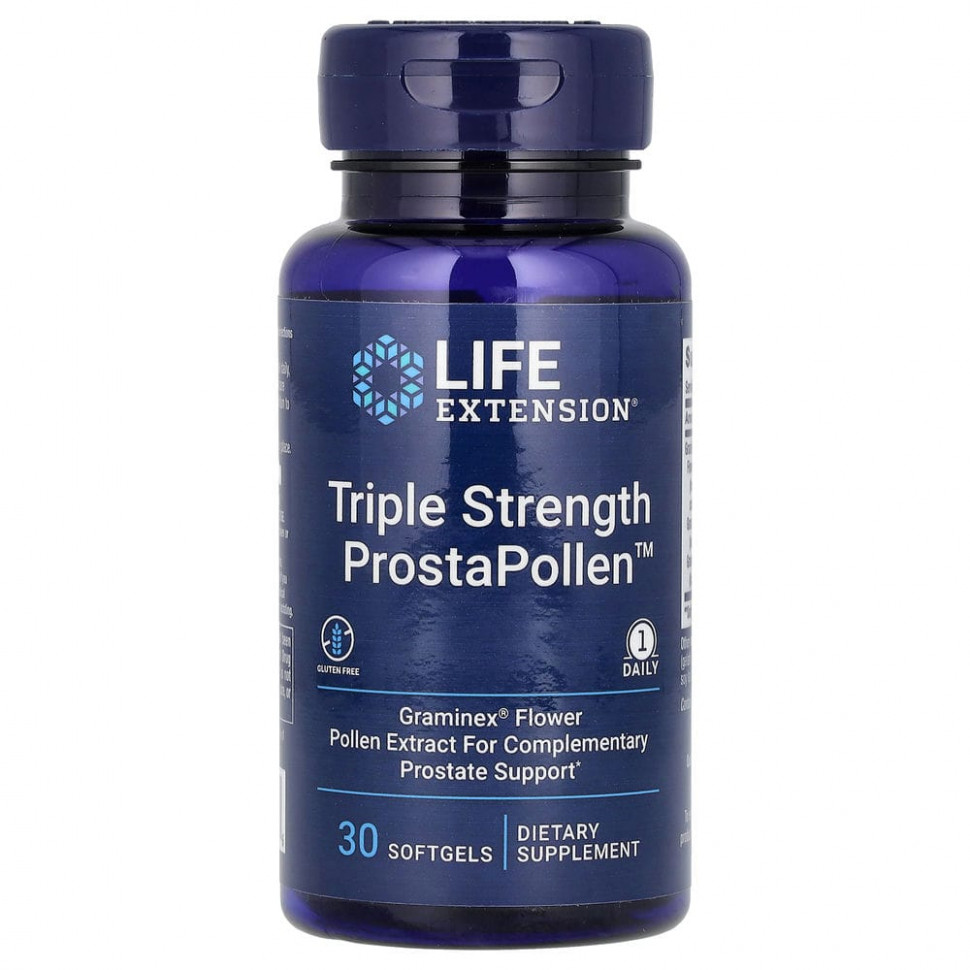  Life Extension, Triple Strength ProstaPollen,       , 30     -     , -, 