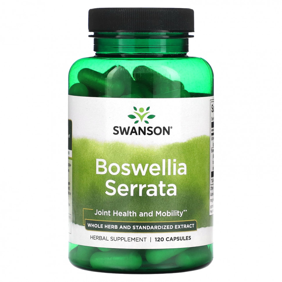  Swanson, Boswellia serrata, 120     -     , -, 